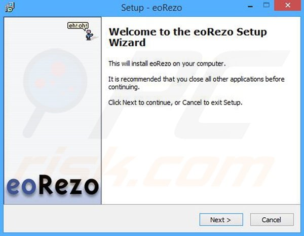 eoRezo adware installatie configuratie