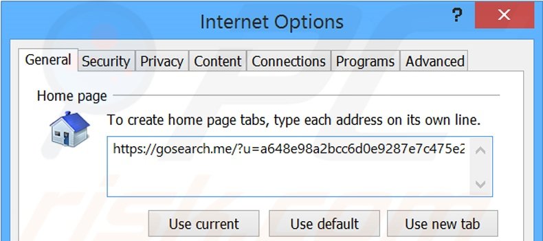 Verwijder zwiiky.com als startpagina in Internet Explorer
