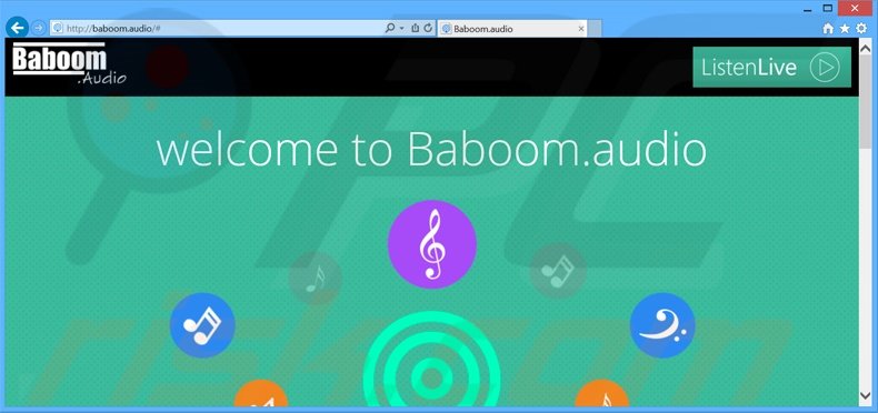 Officiële baboom.audio website