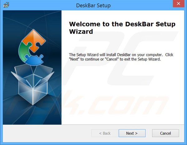 Official Deskbar adware installatieconfiguratie