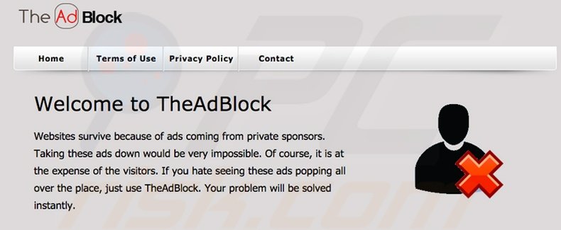 TheAdBlock adware