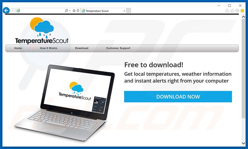 Temperature Scout adware