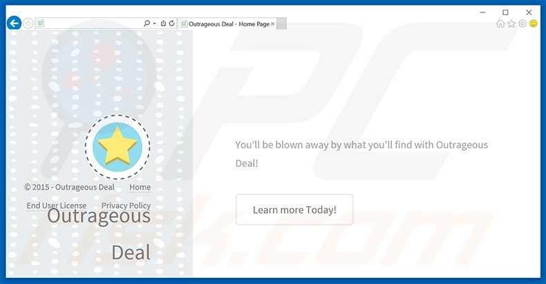 Outrageous Deal adware