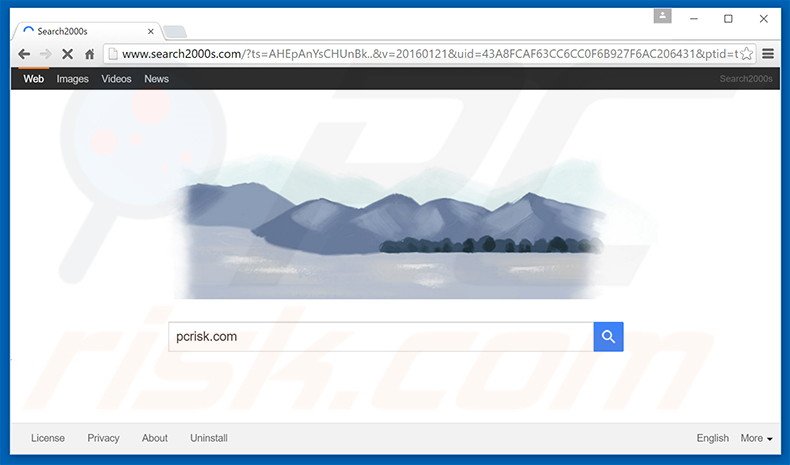 search2000s.com browser hijacker