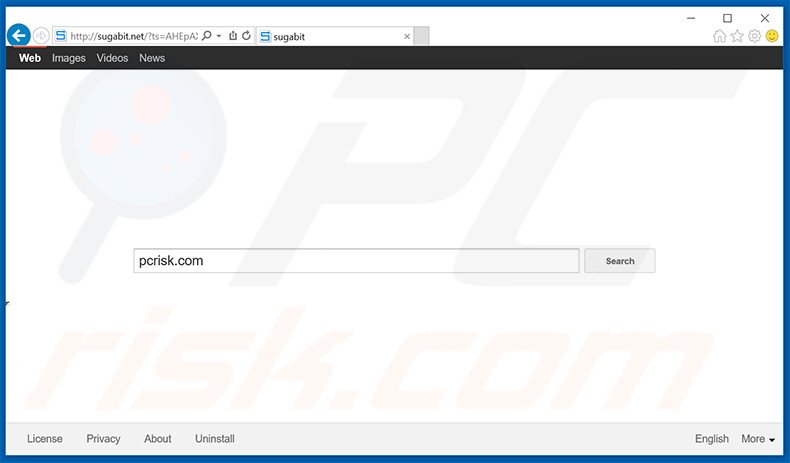 sugabit.net browser hijacker