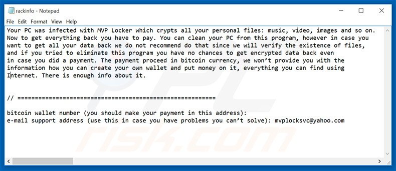 RackCrypt oncijferingsinstructies