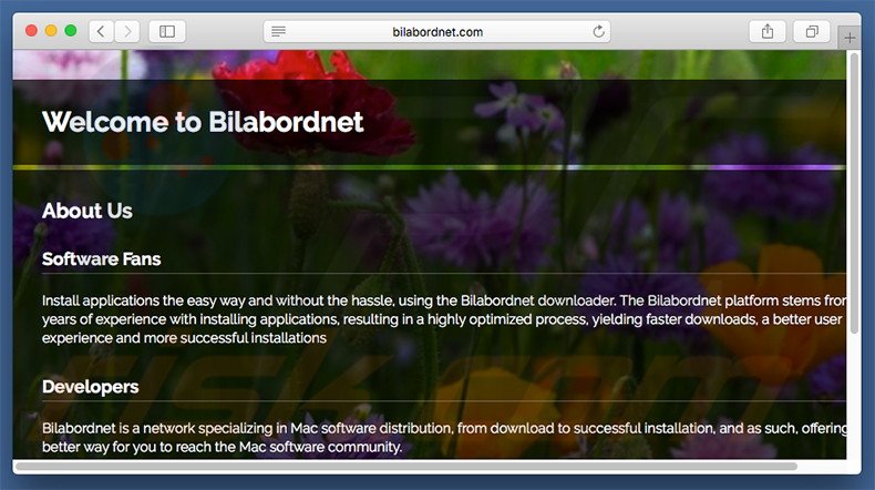 Dubieuze website gebruikt om search.bilabordnet.com te promoten