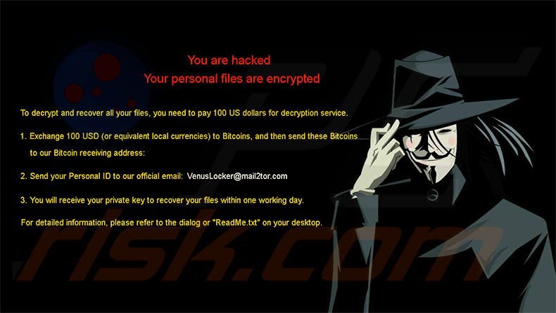 VenusLocker decryptie-instructie instructions