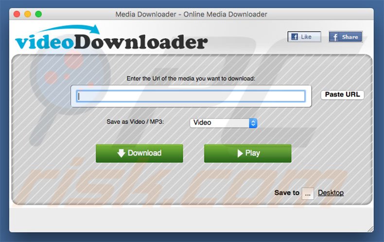 MediaDownloader (videoDownloader) applicatie