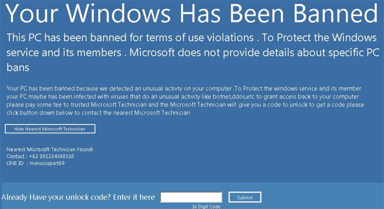 Pech Verschillende goederen Zin Your Windows Has Been Banned (Je Windows werd geband) Oplichting -  Decryptie, verwijdering, en verloren bestanden herstel (bijgewerkt)
