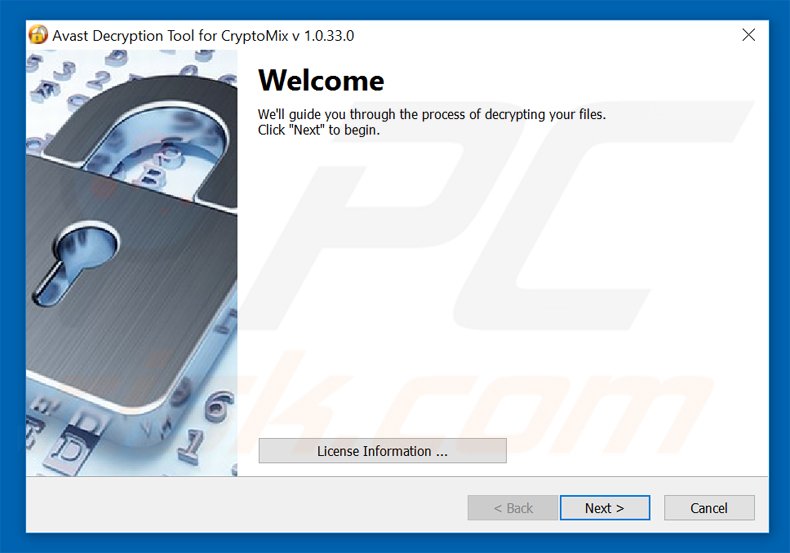 cryptfile2 cryptomix cryptoshield decryptor