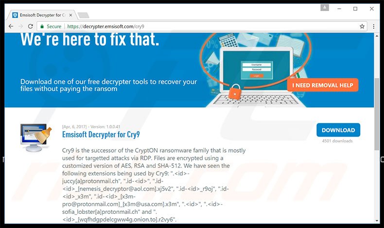 Cry9 decryptor download