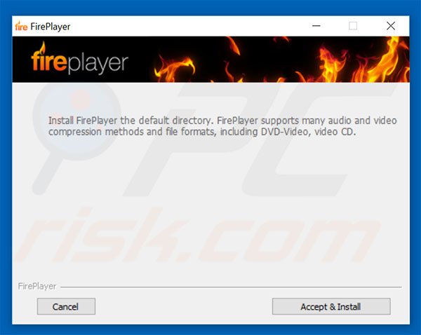 FirePlayer adware installatie