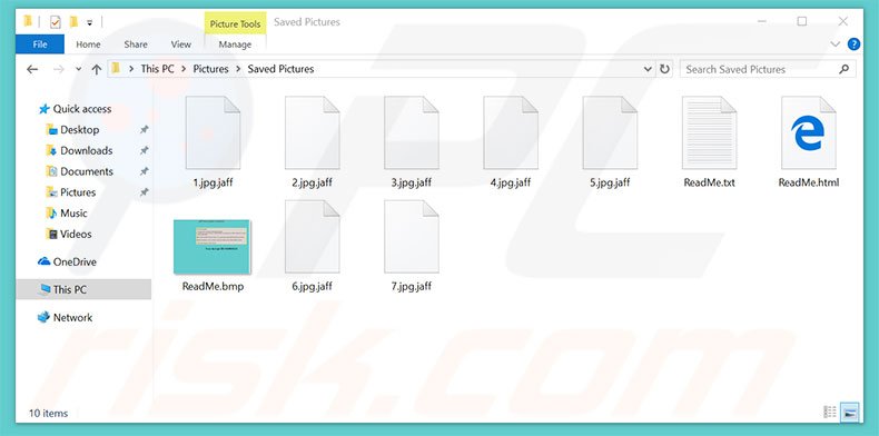 Bestanden versleuteld door Jaff Decryptor System