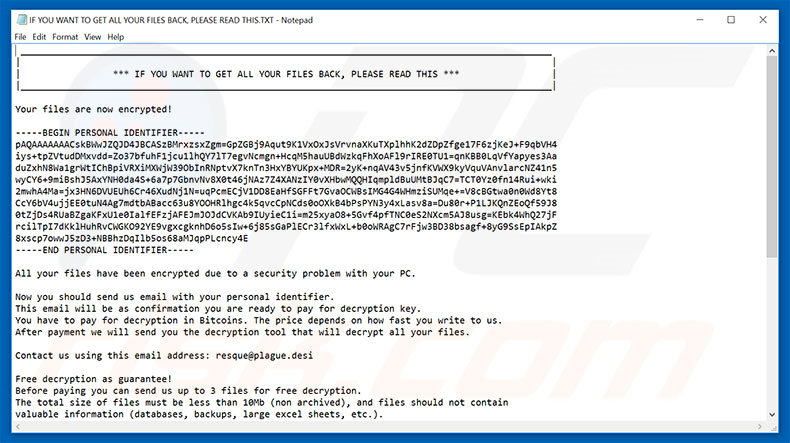 Scarab decryptie-instructies