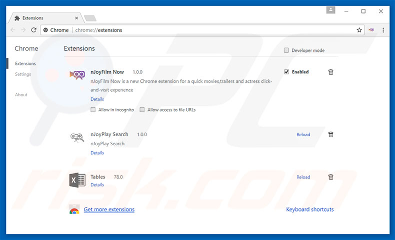 Verwijder de ladomainadeserver.com advertenties uit Google Chrome stap 2