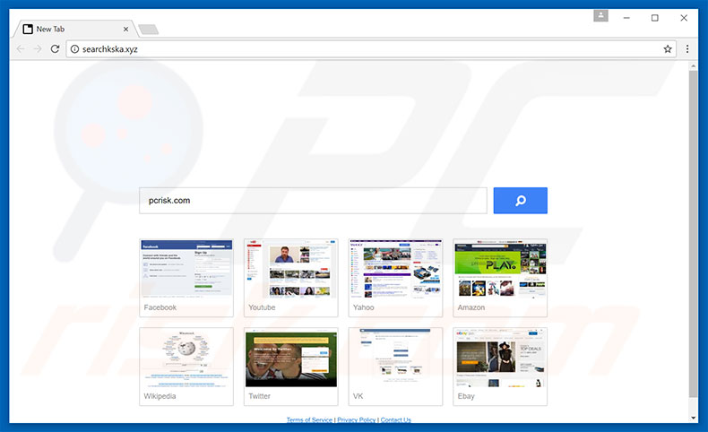 searchkska.xyz browser hijacker