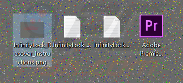 InfinityLock ransomware bestanden