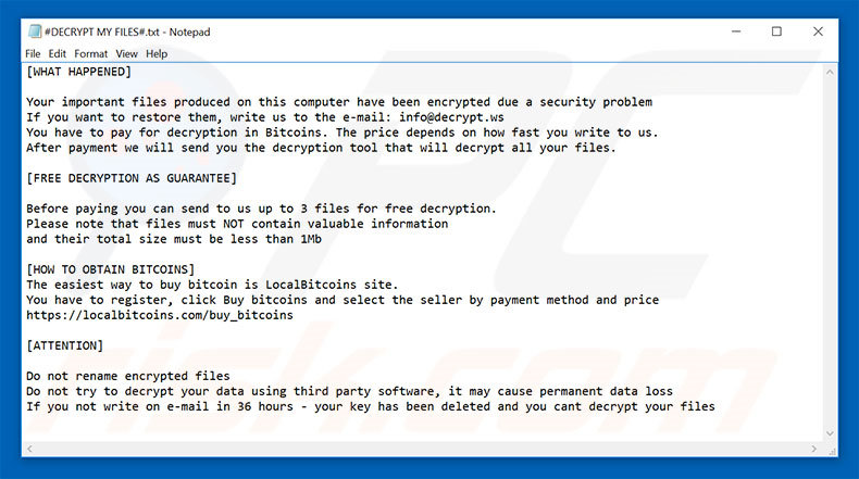 Paradise decryptie-instructies