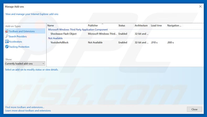 Waarschuwing! Malware Detected! advertenties uit Internet Explorer stap 2
