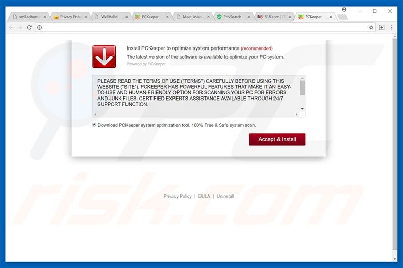 Your Computer May Have a Virus! Zwendel verspreidende malafide app
