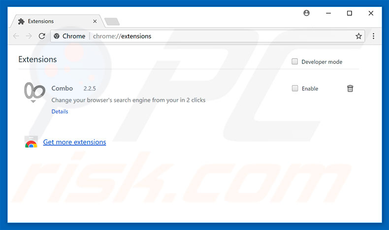 Verwijder aan foxsearch.me gerelateerde Google Chrome extensies
