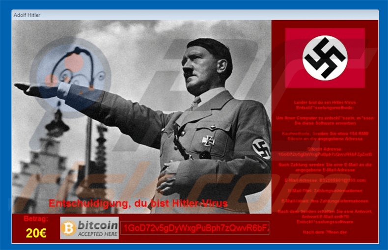 hitler ransomware .adolfhitler extensie voor versleutelde bestanden