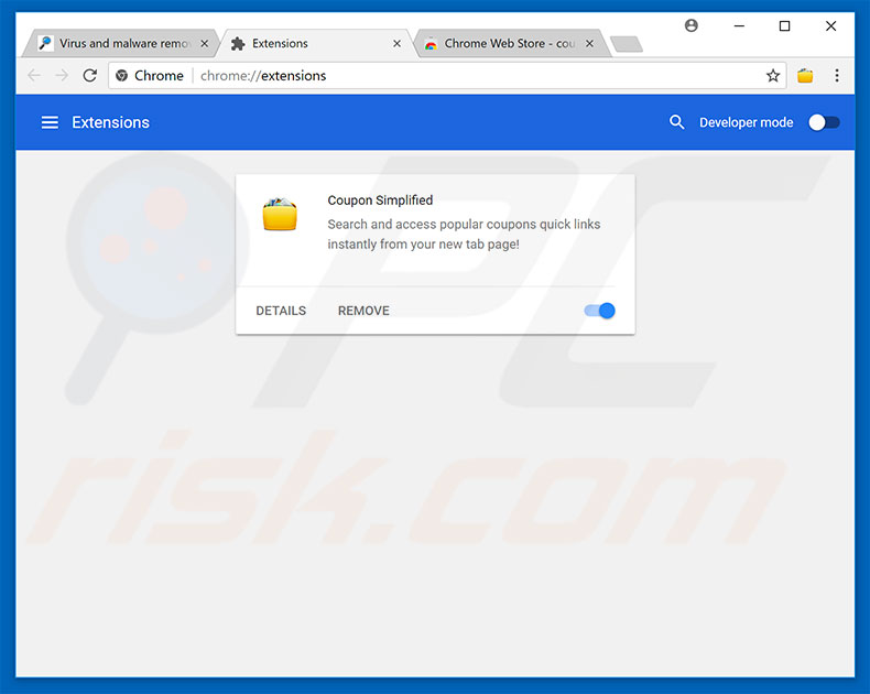Pokki advertenties uit Google Chrome verwijderen 2