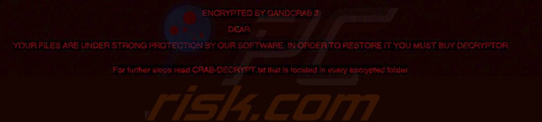 GANDCRAB 3 bureaubladachtergrond