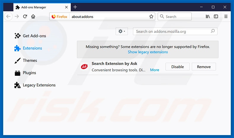 Verwijder Multitimer advertenties uit Mozilla Firefox stap 2