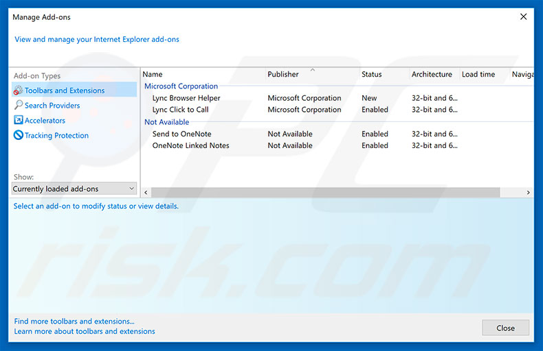 Verwijder Ads X In Google Search Results uit Internet Explorer stap 2