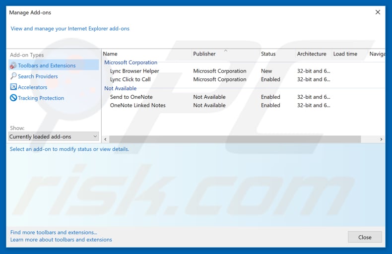 Verwijder dailynews.support ads uit Internet Explorer stap 2
