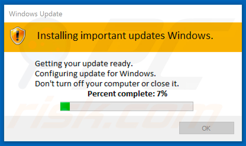 INFOWAIT valse Windows Update