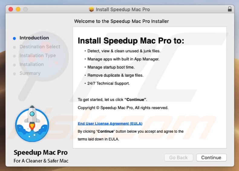 Speedup Mac Pro installatie