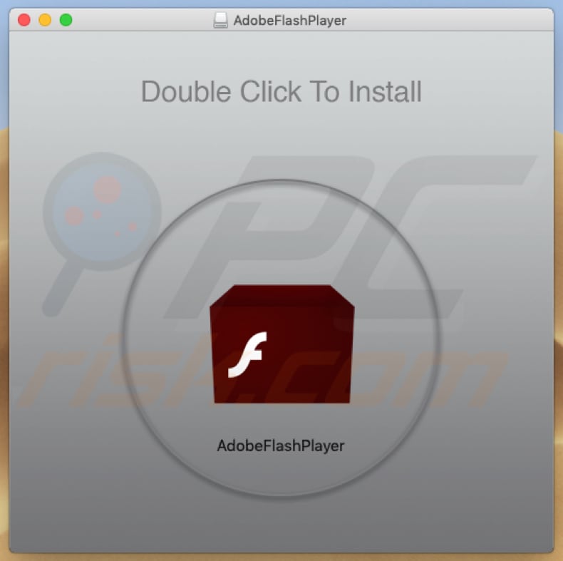 valse Adobe Flash Player installatie