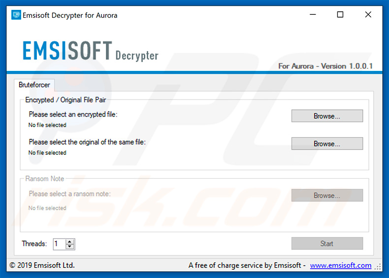 Emsisoft decryptie voor de Peekaboo ransomware