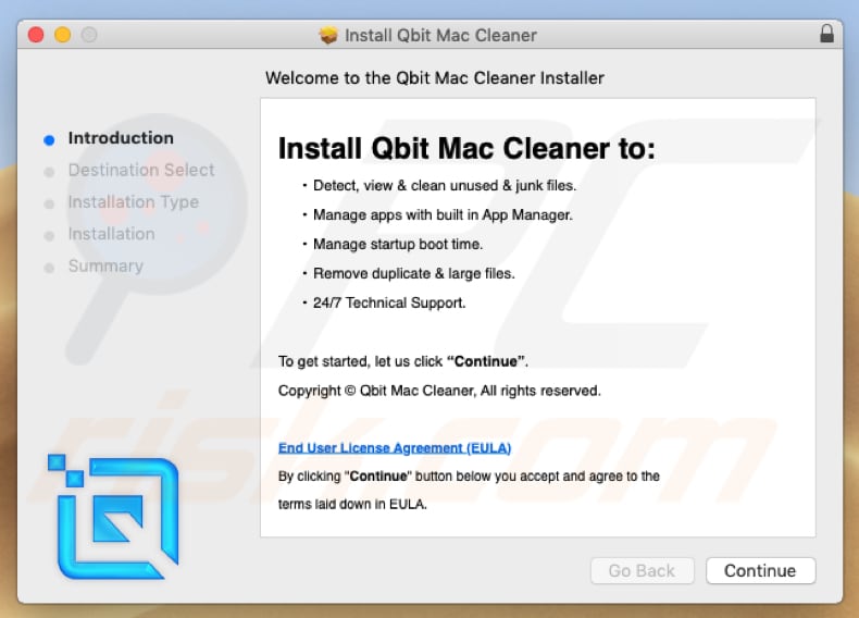 qbit mac cleaner installatie setup