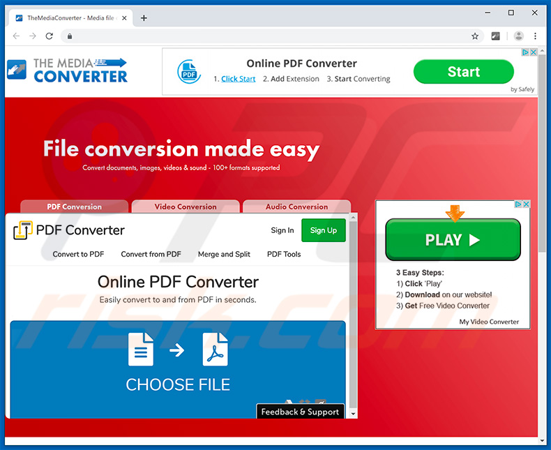 TheMediaConverter Promos adware