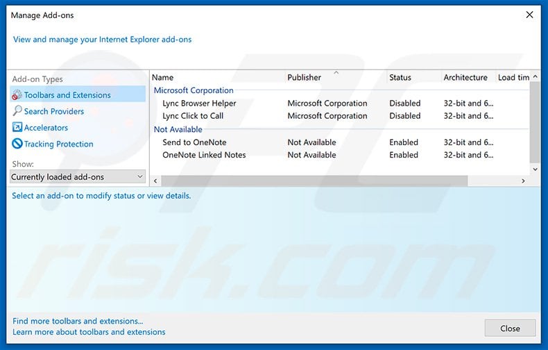 freehdsearch.com Internet Explorer extensies verwijderen