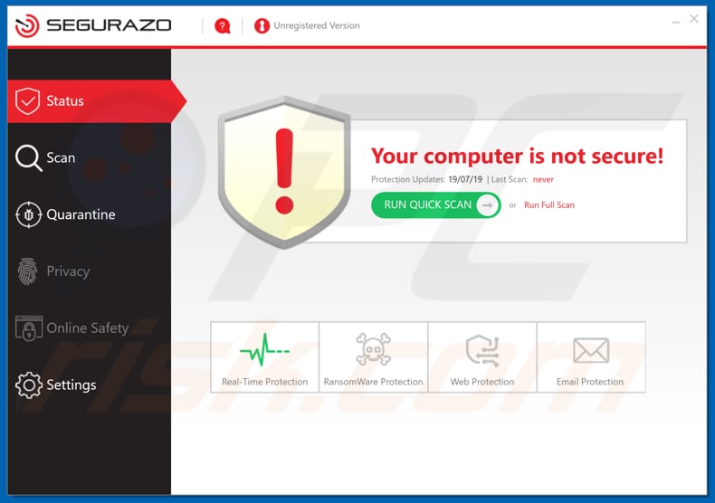 Segurazo antivirus shop