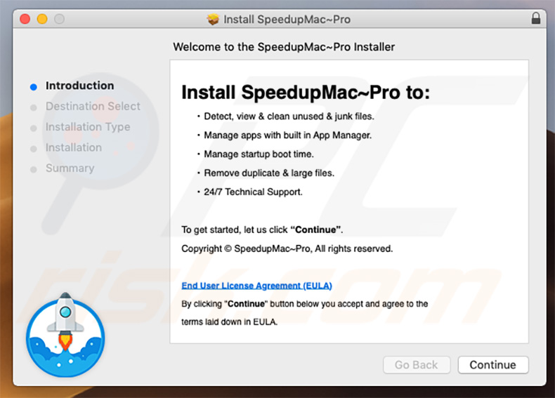 SpeedupMac~Pro ongewenste applicatie installatie setup