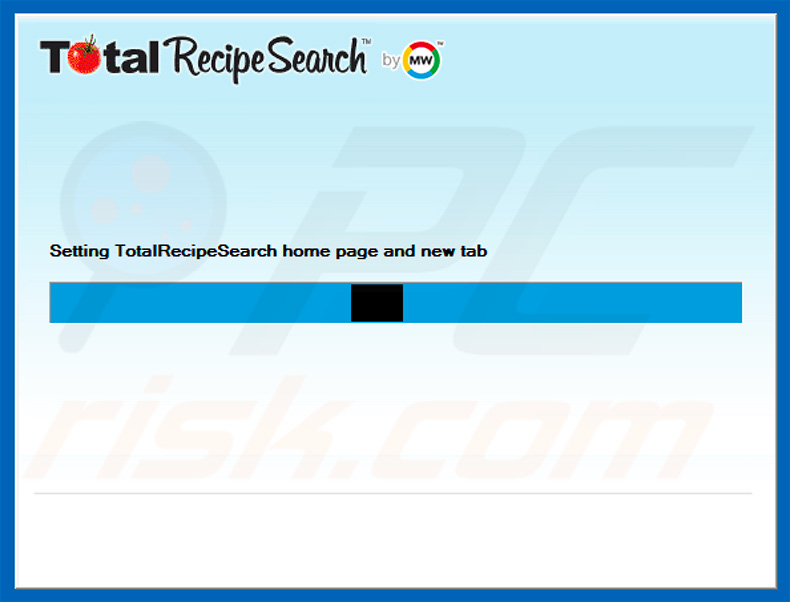 Official TotalRecipeSearch browserkaper installatie setup