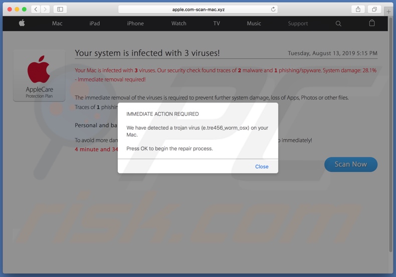 apple.com-scan-mac[.]xyz oplichting