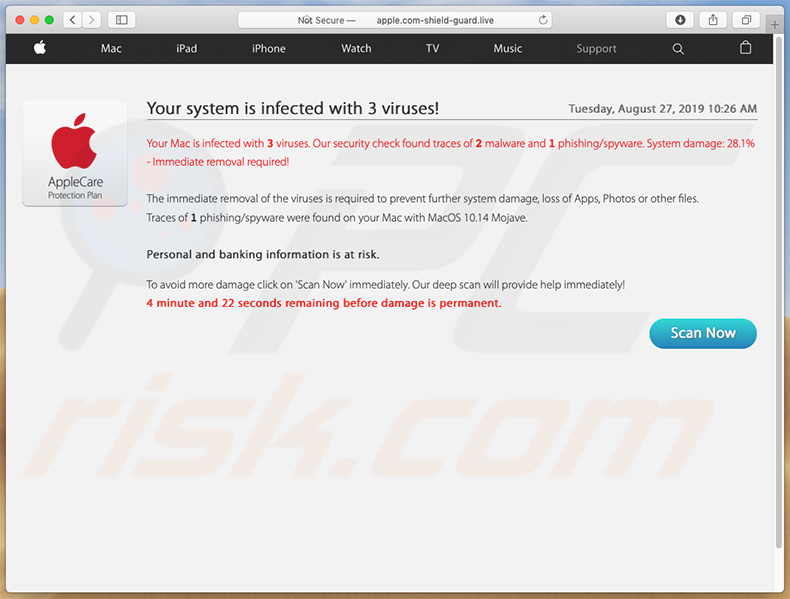 apple.com-shield-guard[.]live tweede pagina