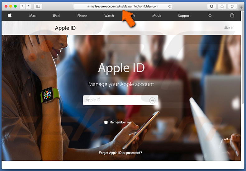 Apple ID oplichting