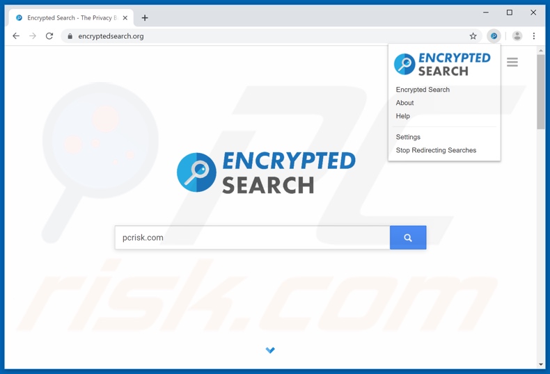 encryptedsearch.org browserkaper