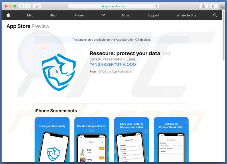 ReSecure app downloadwebsite