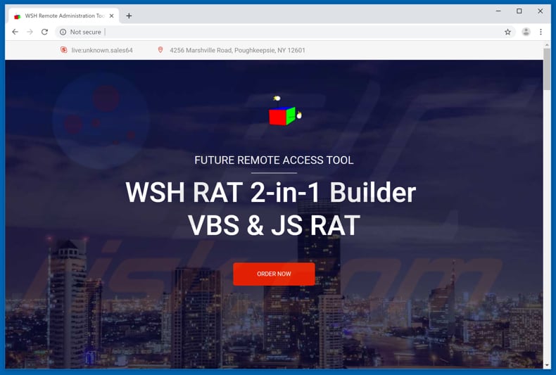 WSH RAT downloadwebsite
