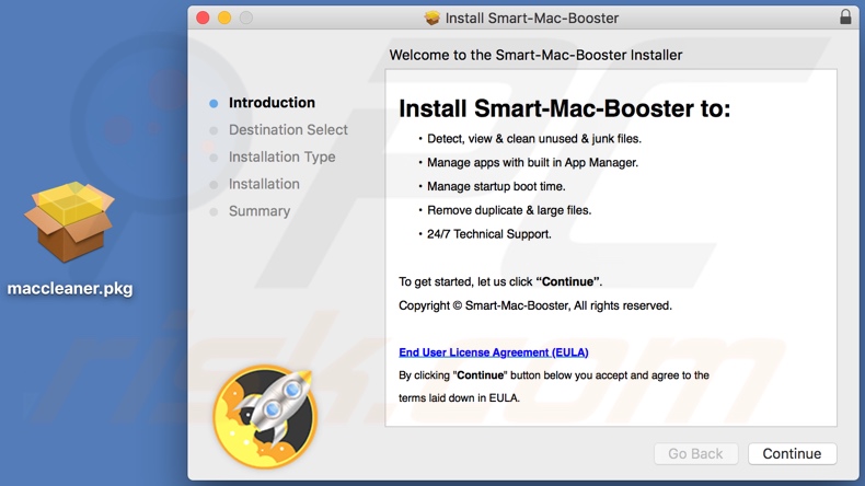 Smart Mac Booster installatie