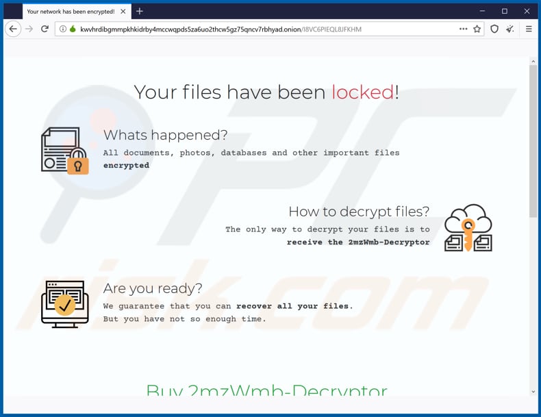 ako ransomware tor website tweede pagina